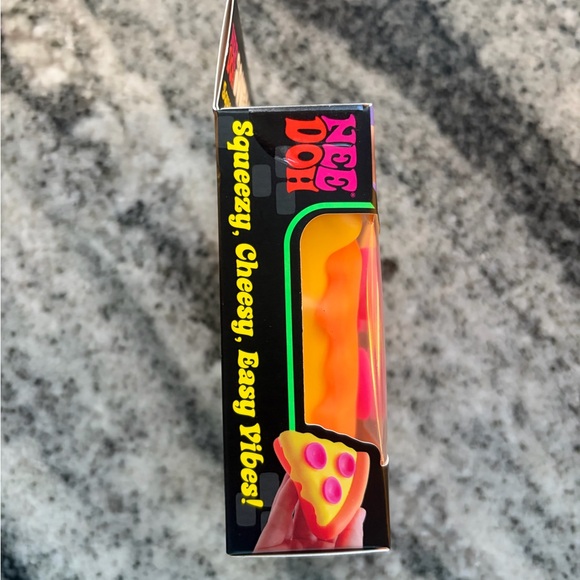 NeeDoh Squeezza Viral Tik Tok Pizza Slice Squishy Toy Fidget Nee Doh - Picture 5 of 7